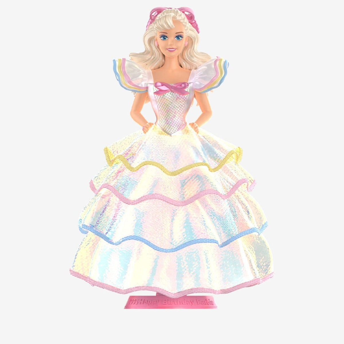 barbie classic figure blind box — happy birthday secret design example; secret design not guaranteed