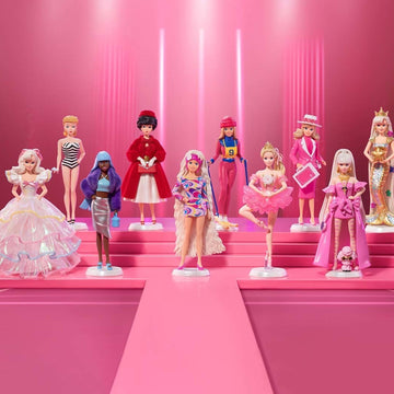barbie classic figure blind box — regular design lineup; pictured designs, not guaranteed box contents