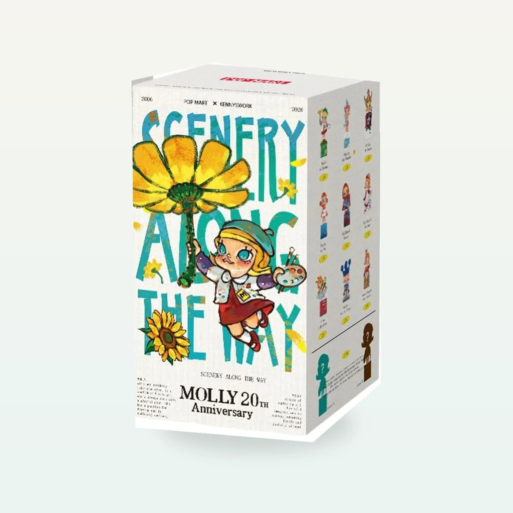 MOLLY Scenery Along the Way 20th Anniversary Series Figures - Blind Box & Full Set - random single package