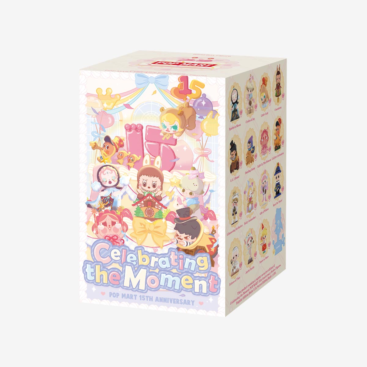 Celebrating the Moment POP MART 15th Anniversary Figures - One random blind-box packaging