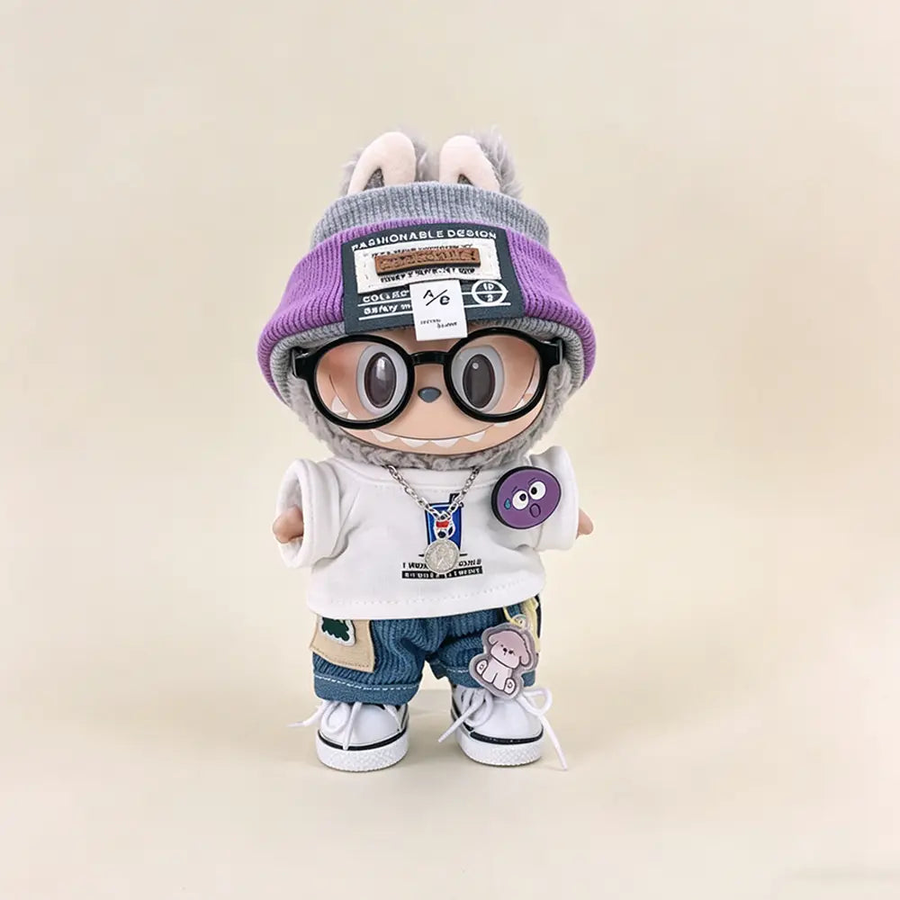 Cola Street Cool Outfit Set for Labubu 17cm - main product card | KikiBuddies