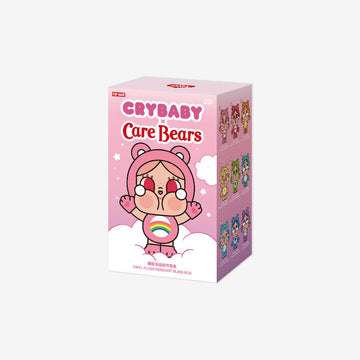 CRYBABY x Care Bears retail packaging for one random blind box; box art does not guarantee the enclosed design