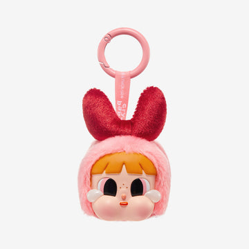 CRYBABY x The Powerpuff Girls Blossom confirmed vinyl face plush pendant; one selected item