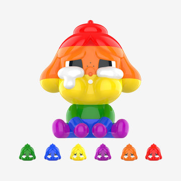 CRYBABY Pride Parade fixed figure - front identity; scenery props are not included