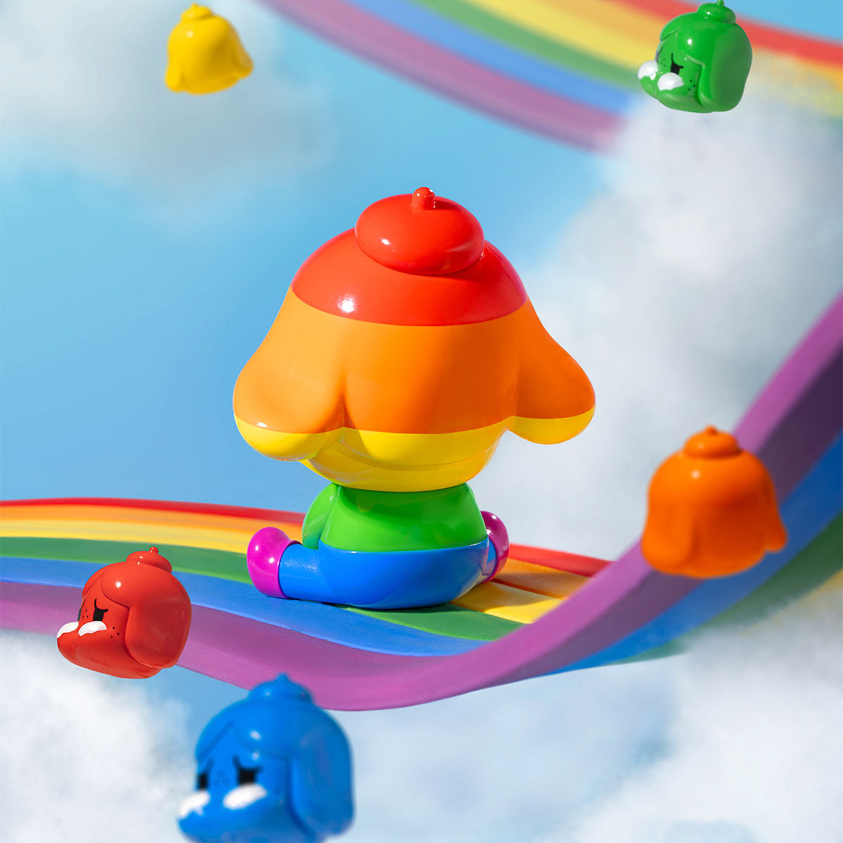 CRYBABY Pride Parade fixed figure - scene context; scenery props are not included