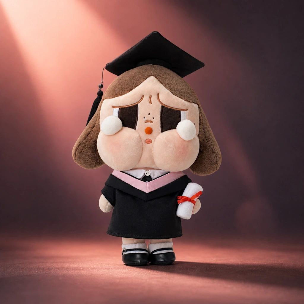 CRYBABY Sunset Concert Series-Plush Doll graduation portrait