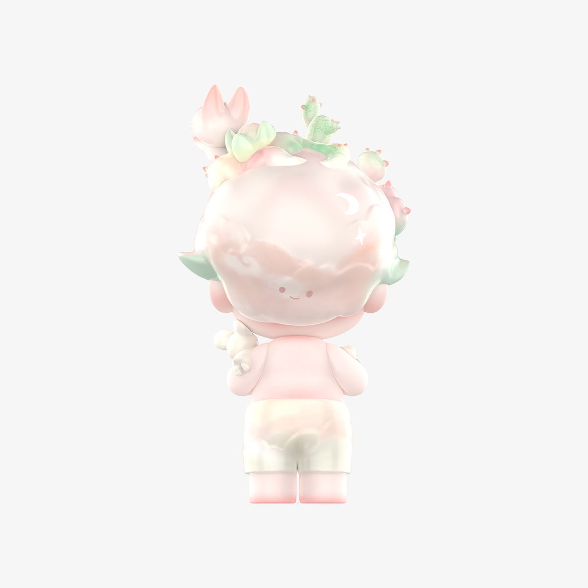 DIMOO 400% Dreaming of You back view showing the sculpted hair and pants