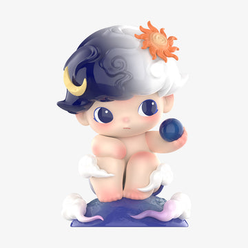 DIMOO Earth Day Figure — full front view of the fixed single collectible