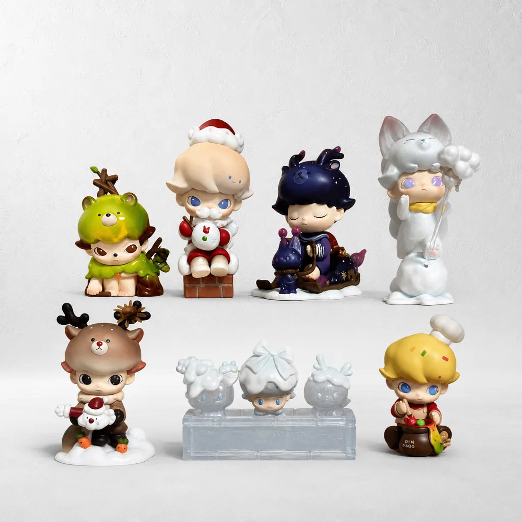 DIMOO Letters From Snowman Series Figure, Blind Box - Main Image - dimoo letters from snowman series figures blind box  local detail repair