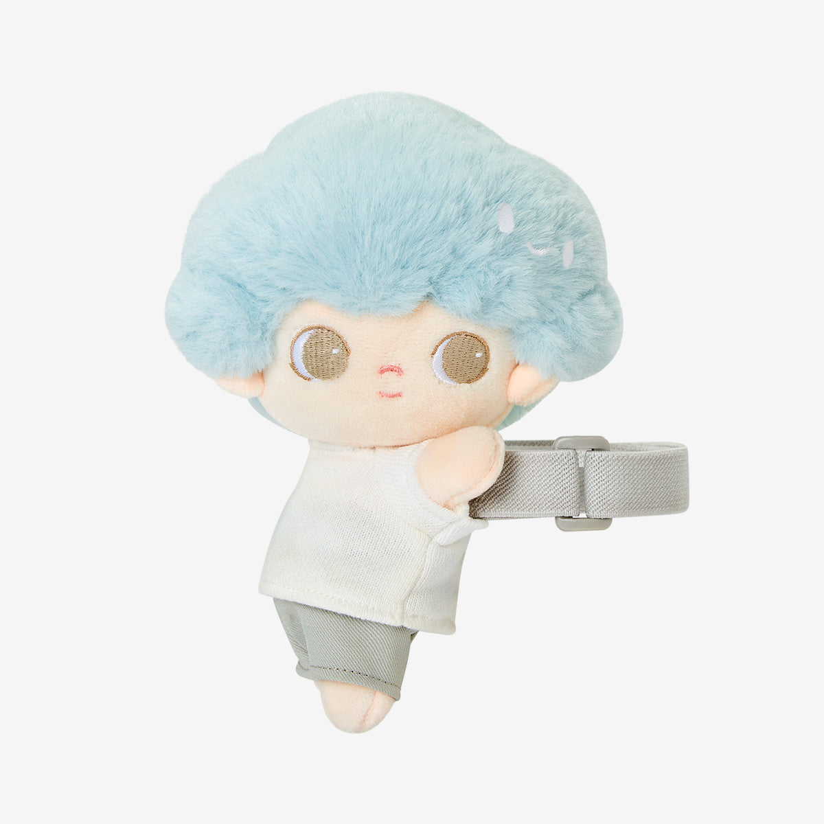 DIMOO My Cloud Companion Blue selected cotton doll design on a plain background
