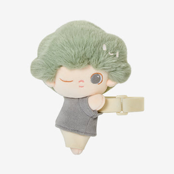 DIMOO My Cloud Companion Green selected cotton doll design on a plain background