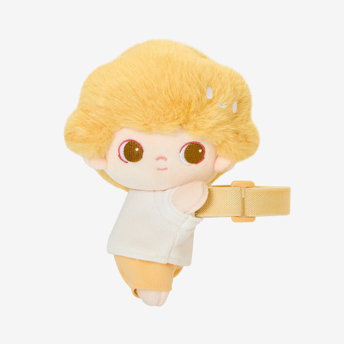 DIMOO My Cloud Companion Orange selected cotton doll design on a plain background