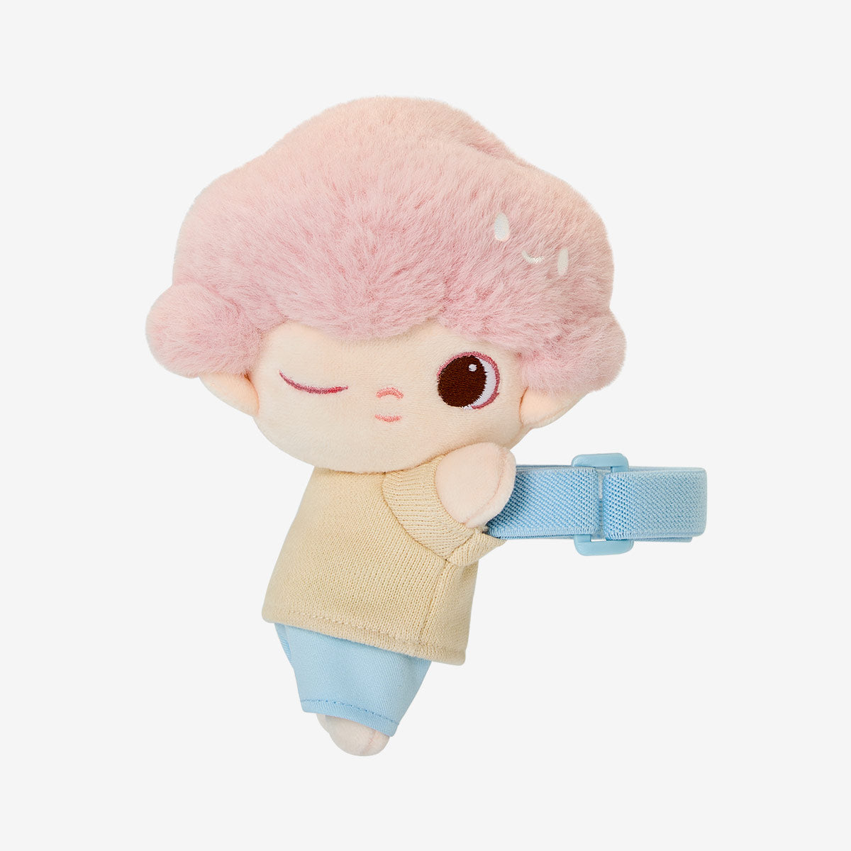 DIMOO My Cloud Companion Pink selected cotton doll design on a plain background