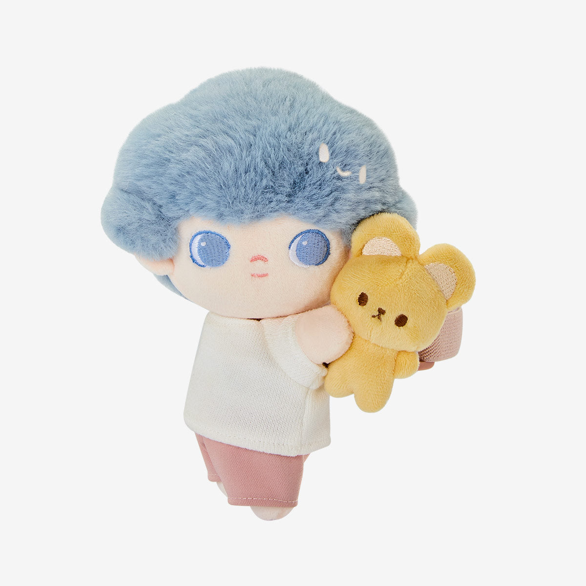 DIMOO My Cloud Companion Rainy Blue (Secret) selected cotton doll design on a plain background