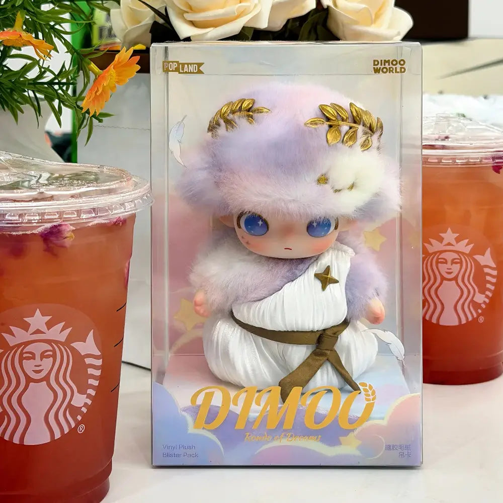 DIMOO Rondo of Dreams Vinyl Plush Hanging Card 12cm - detail view | KikiBuddies