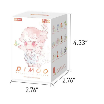 DIMOO Shapes in Nature: single figure-series blind-box packaging reference; one random box option