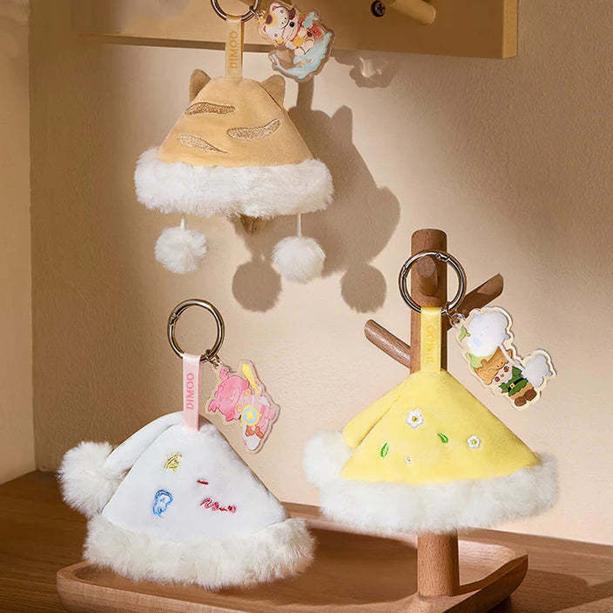 DIMOO Weaving Wonders Series-Pendant Plush Dolls, Blind Box — G3 | KikiBuddies