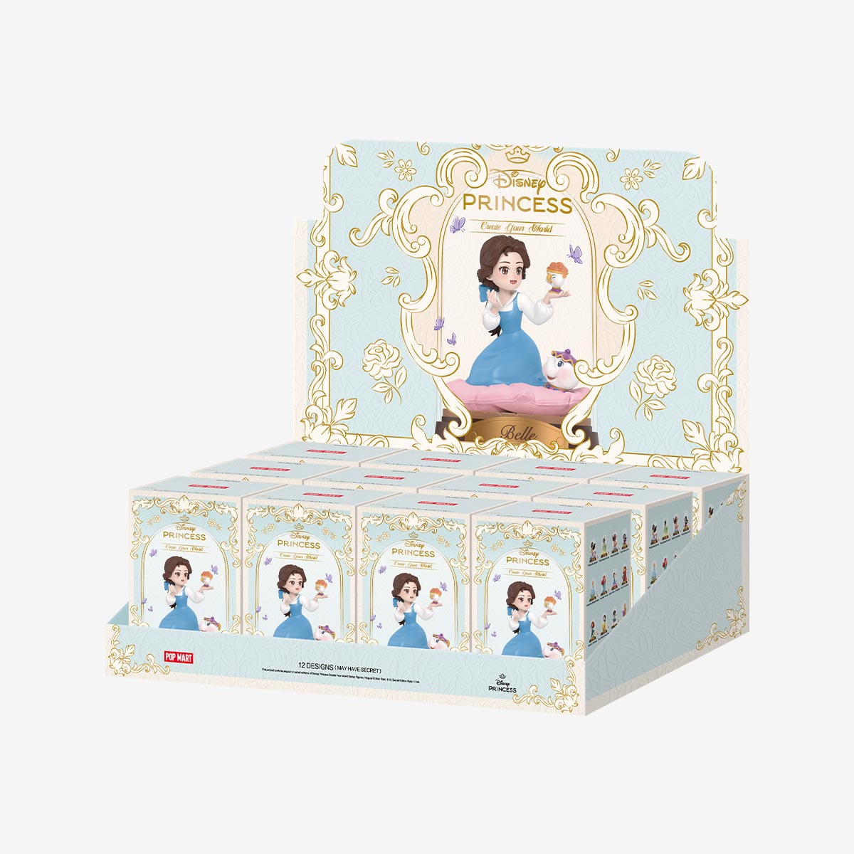 Disney Princess Create Your World Series Figures - 12-box carton packaging
