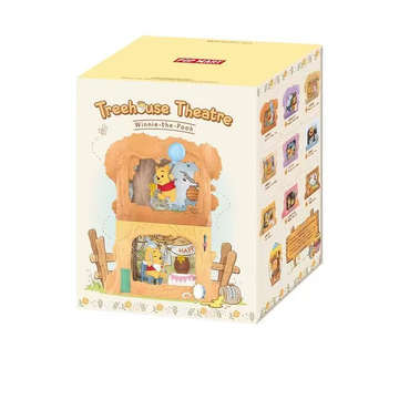 Disney Winnie-the-Pooh Treehouse Theatre blind box series - single blind box packaging for one random design; pictured design not guaranteed