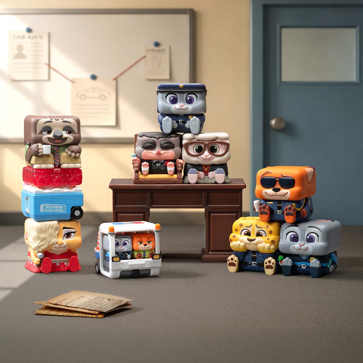 Disney Zootopia POP CUBE-1 - Series design assortment; a random box does not contain every pictured design