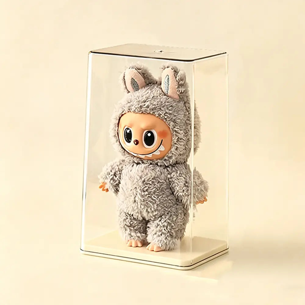 Labubu / The Monsters 17cm Display Case · With Fixed Stand｜Figure Not Included, Dust Protection – Independent Retailer - main product card | KikiBuddies