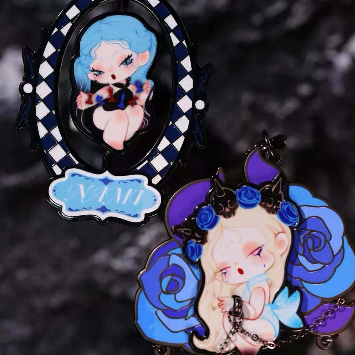 DoDo Nami Nightmare Core Series Pendant Blind Box - Paired decorative pendant details with upper and lower outer edges cropped; random design not guaranteed