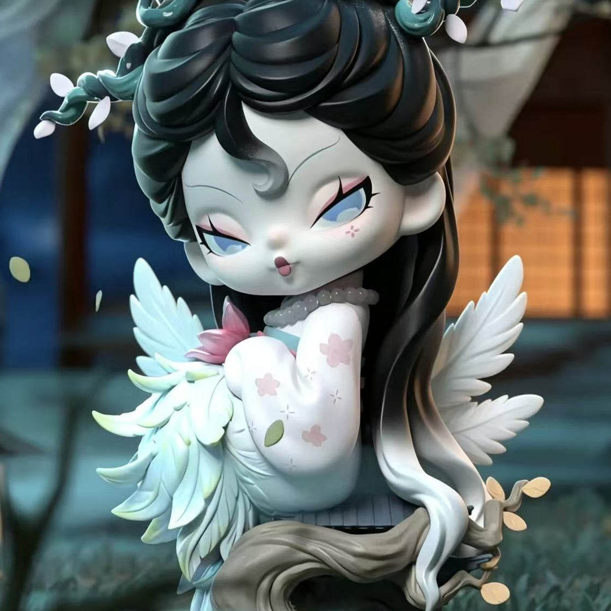 DODO NAMI Strange Tales Dreamland Series Figure Blind Box - DODO NAMI winged figure detail with upper and lower edges cropped; random design not guaranteed