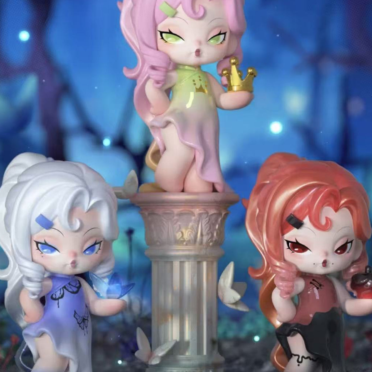DoDo Nami Virtual World Series Figure Blind Box - Night scene design comparison; random design not guaranteed