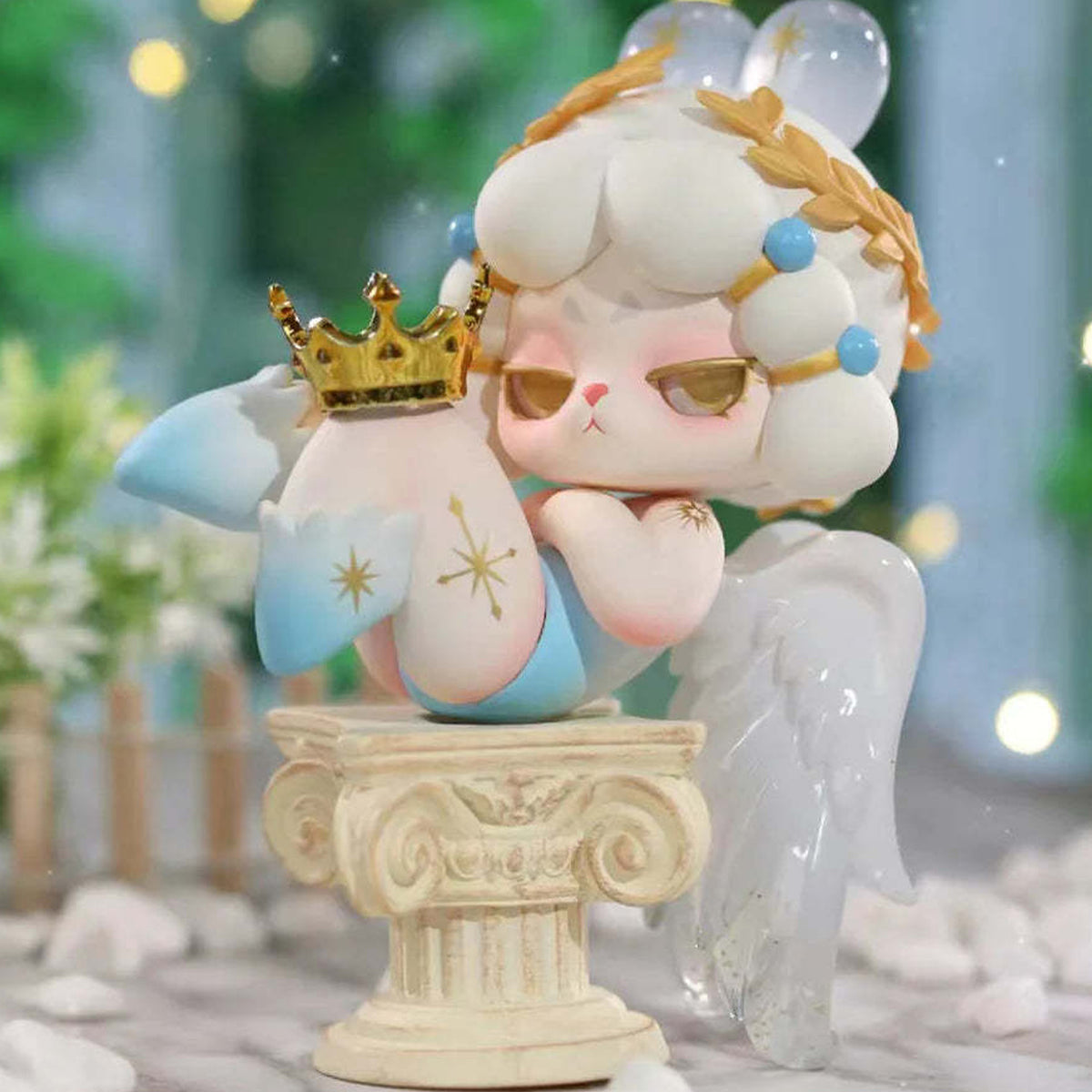 DODO RARA Savage Growth Series PVC Figures, Blind Box - White figure detail with upper head decoration cropped; random design not guaranteed