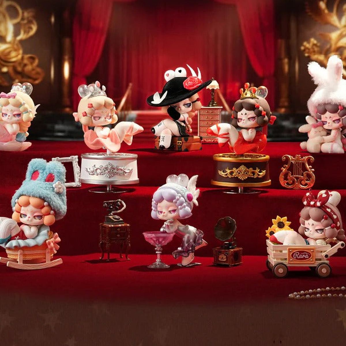 DODO RARA The Protagonist Of Your Story Series Figures, Blind Box - Story series scene overview; random design not guaranteed