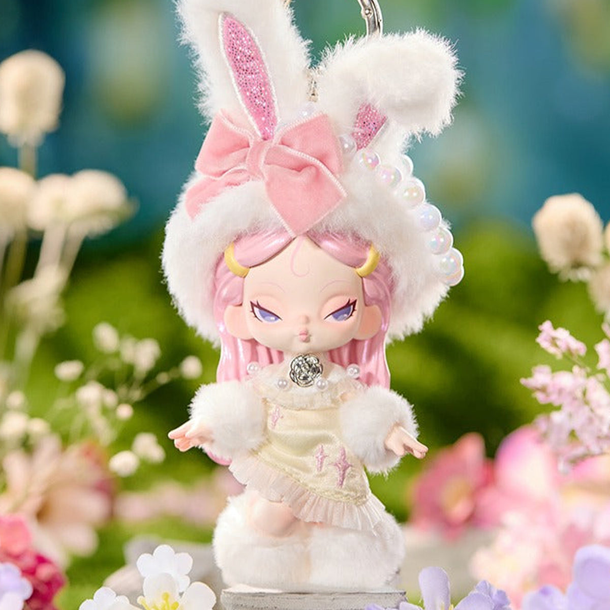 DODOSUGAR NAMI CheersDay Series Blind Box - White rabbit outfit design example; random design not guaranteed