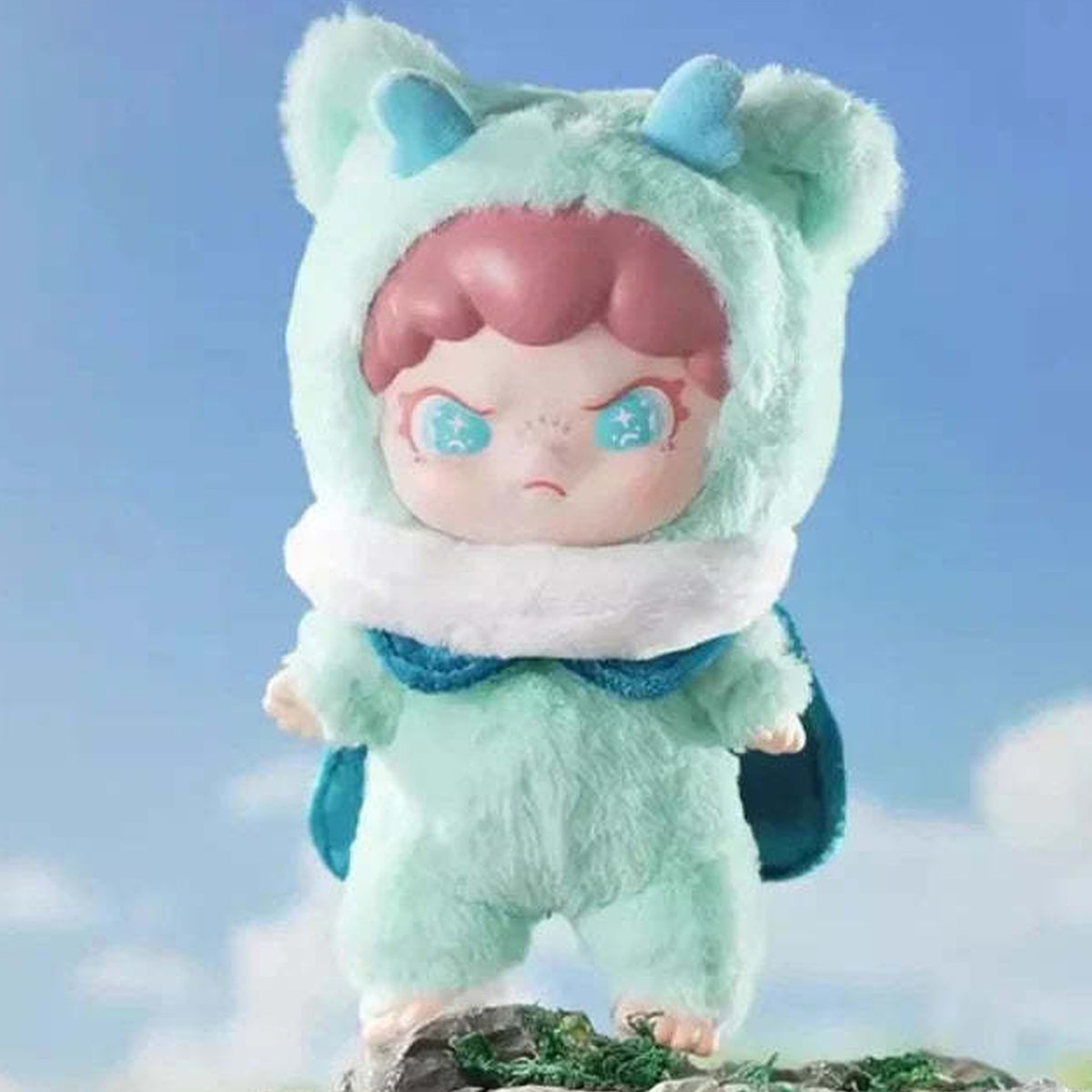 DORA Fuzzy Animal Institute Series Vinyl Plush Dolls Blind Box【TNT】 - Mint complete plush example; random design not guaranteed