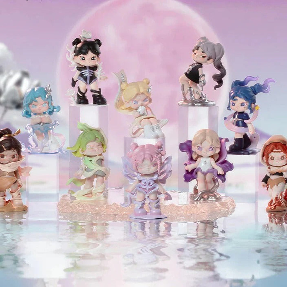 Dora Material Vistas Series Figures Blind Box - Series design overview; random design not guaranteed