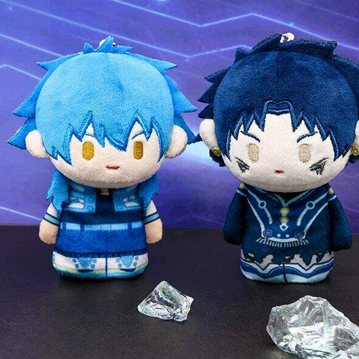 DRAMAtical Murder Series Plush Finger Puppet Blind Box - Complete paired plush finger puppet examples; display props not included; random design not guaranteed