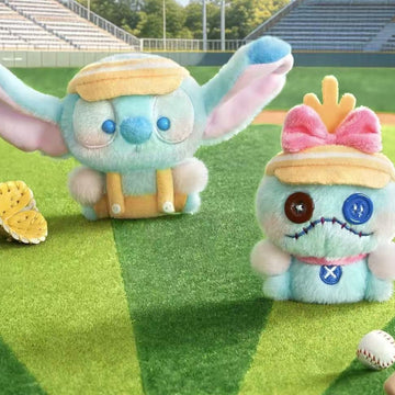 DSN Cheer Leader Series Plush Pendant Blind Box - Paired plush pendant examples with outer details cropped; sports props not included; random design not guaranteed