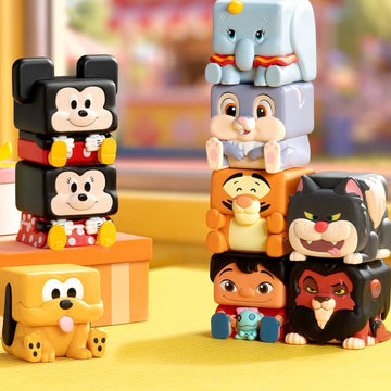 DSN Classics POP CUBE-1 Series Figures Blind Box - Classics POP CUBE group with complete central figure examples; random design not guaranteed