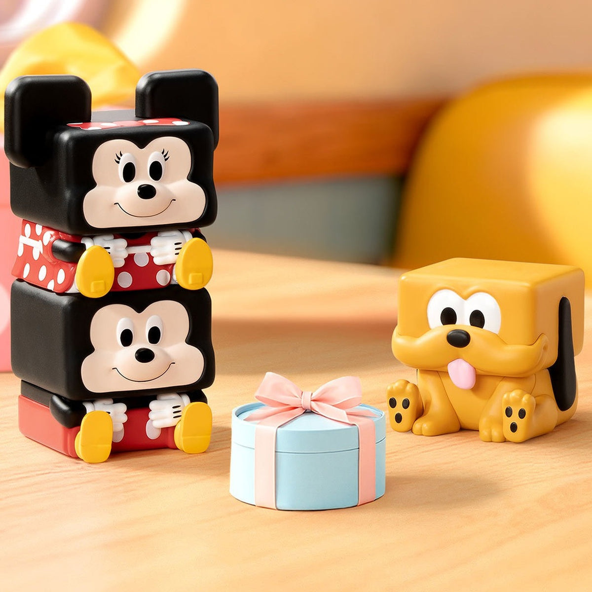 DSN Classics POP CUBE-1 Series Figures Blind Box - Complete POP CUBE figure comparison with display props; random design not guaranteed