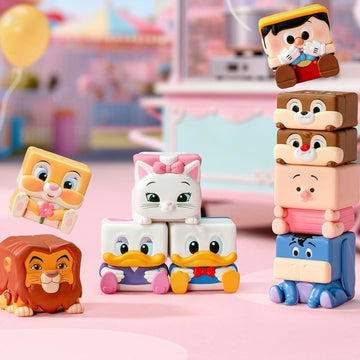 DSN Classics POP CUBE-2 Series Figures Blind Box - POP CUBE-2 group with complete central figure examples; random design not guaranteed