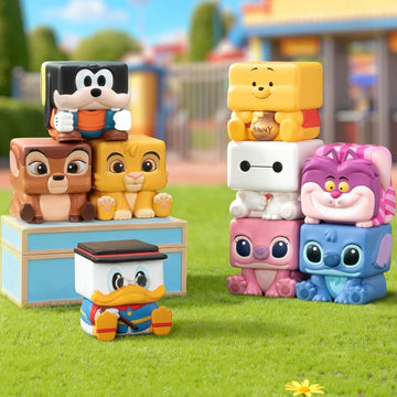 DSN Classics POP CUBE-3 Series Figures Blind Box - POP CUBE-3 group with complete central figure examples; random design not guaranteed