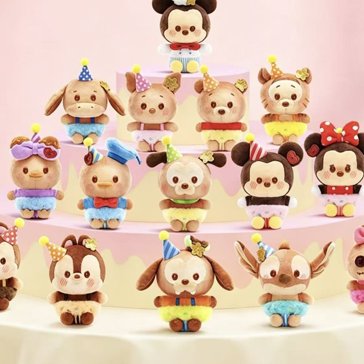 DSN Cocoa Workshop Series Plush Pendant - Series overview with complete central plush pendant examples; random design not guaranteed