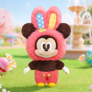 DSN Spring Easter Egg Series Plush Pendant Blind Box - Complete red plush pendant example; random design not guaranteed