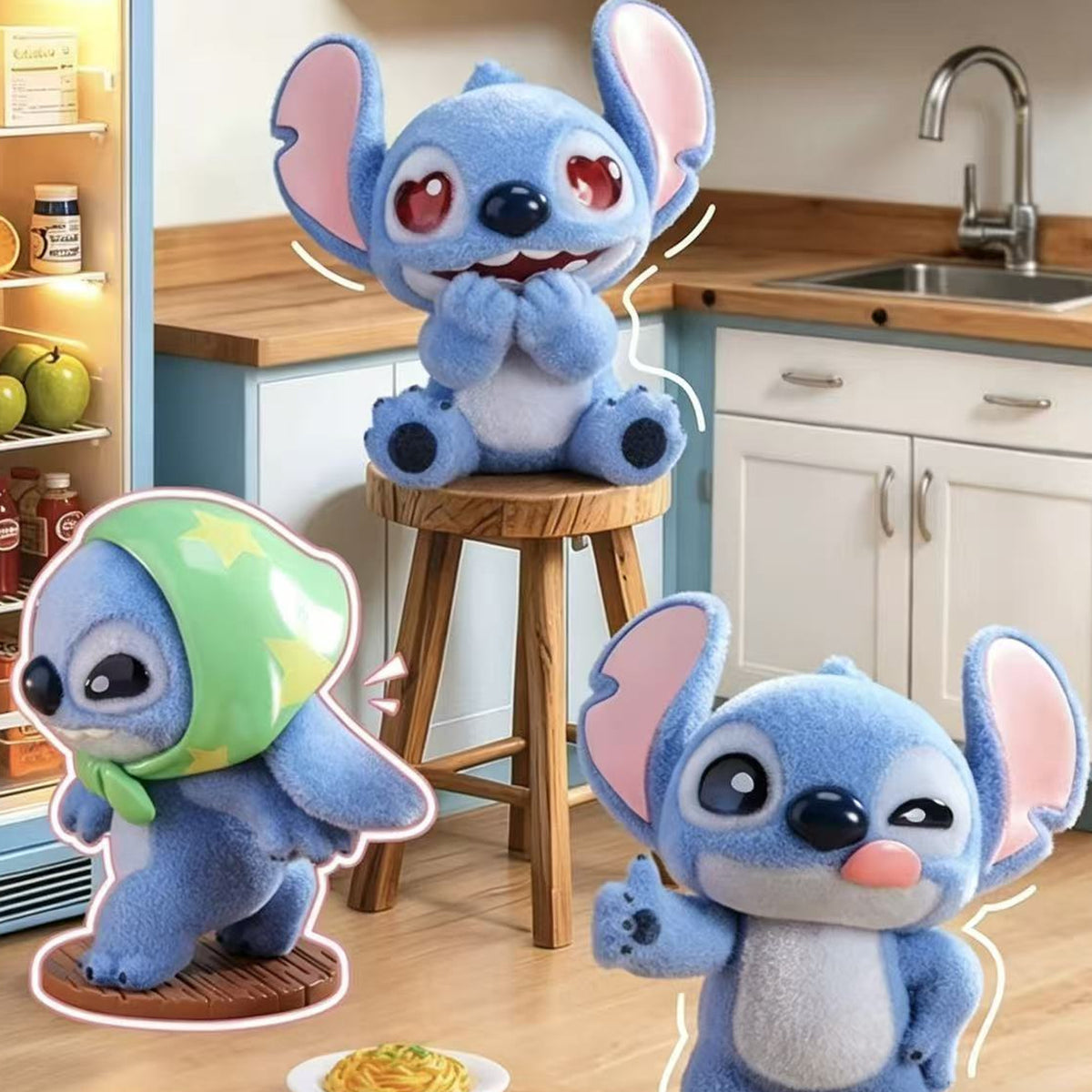 DSN Stltch Emoji V1 Series Plush Pendant Blind Box - Complete central plush pendant examples and lower example cropped; random design not guaranteed