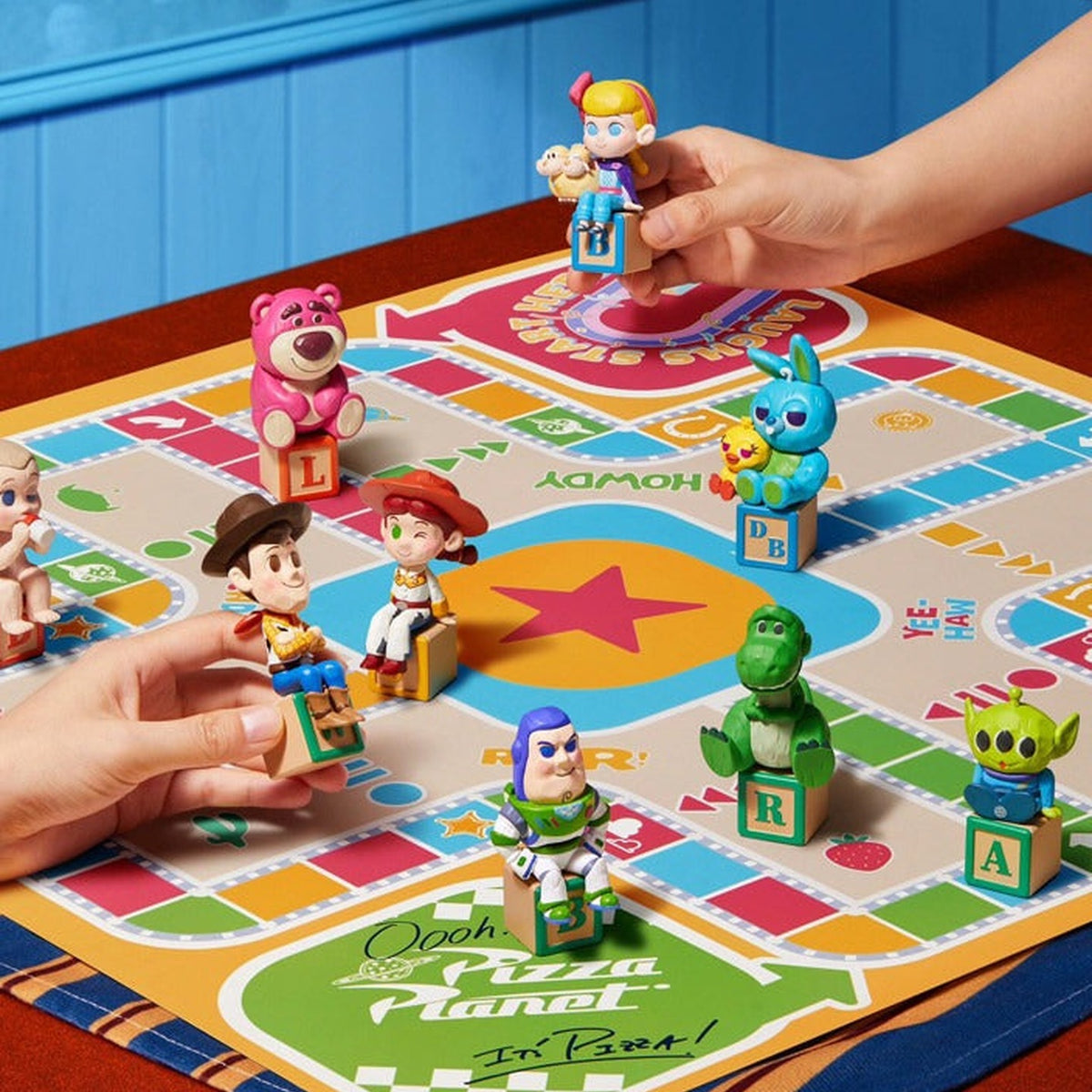 DSN Toy Story 30th Anniversary Time Rewind Series Ludo Blind Box - Illustrative play display; random design not guaranteed