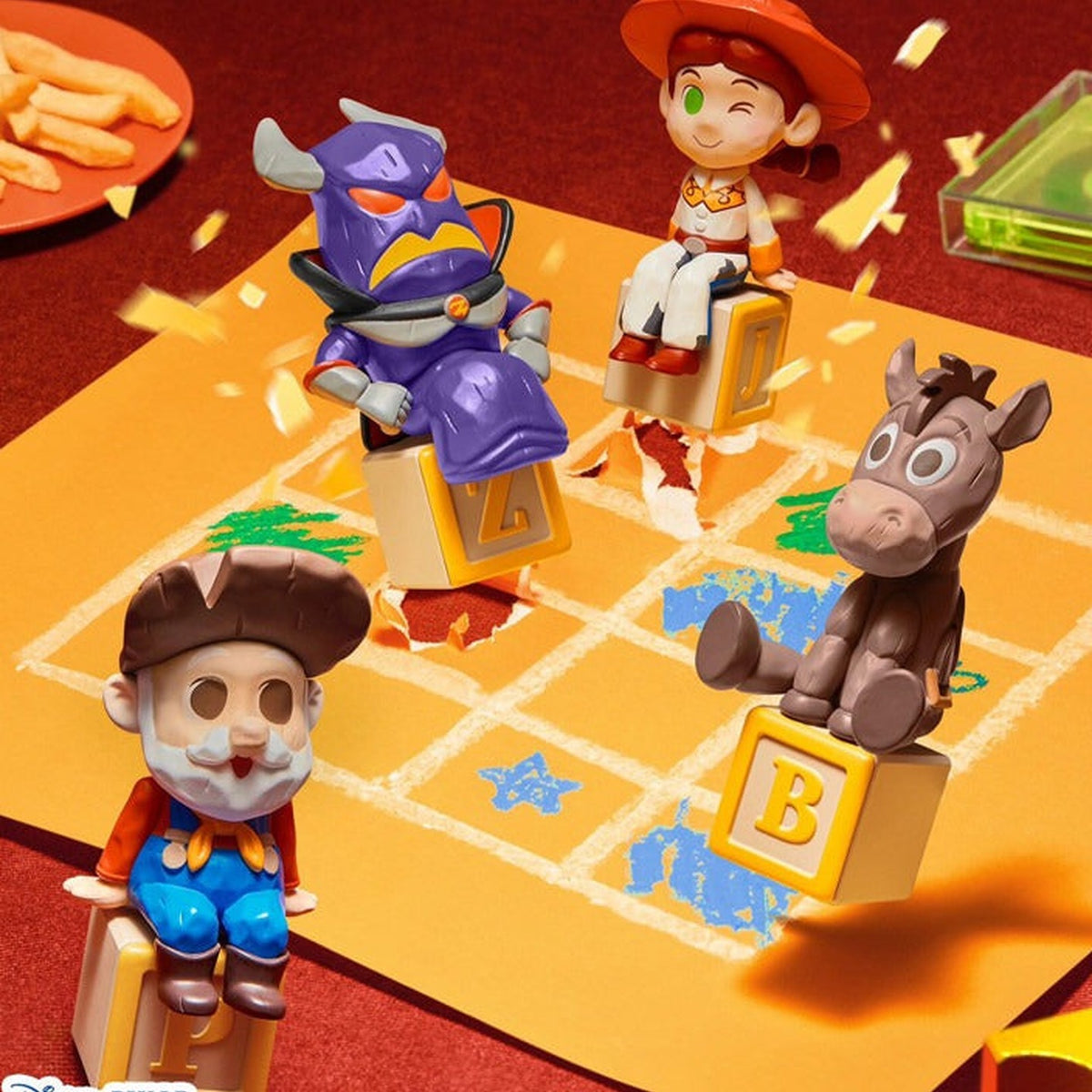 DSN Toy Story 30th Anniversary Time Rewind Series Ludo Blind Box - Additional figure design details; random design not guaranteed