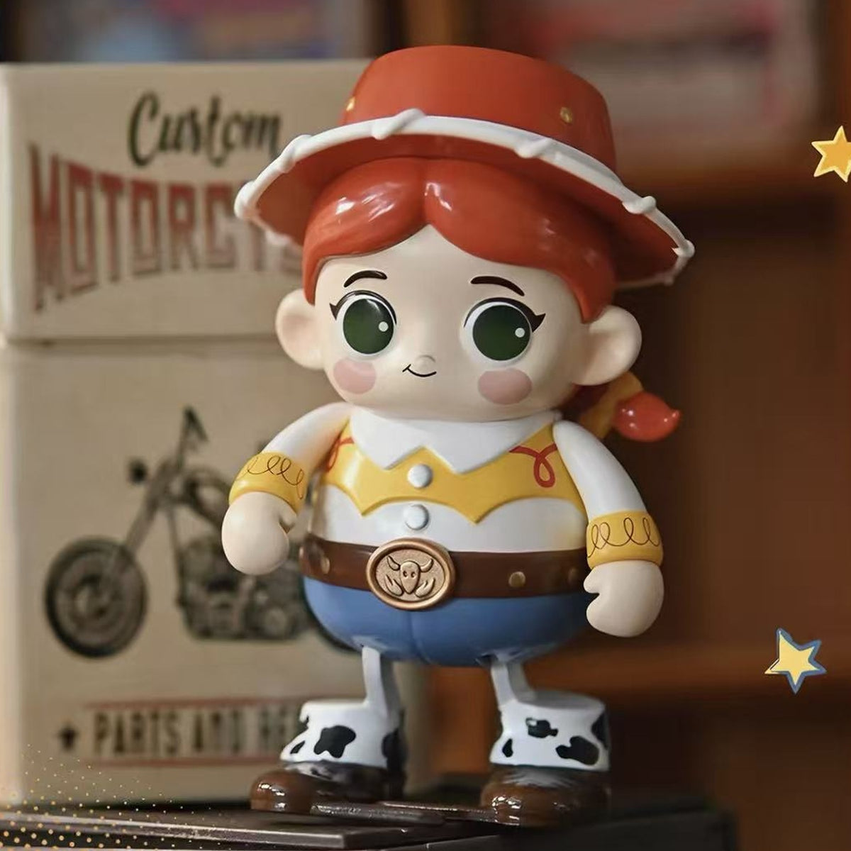 DSN Toy Story Wind-up Articulated Series Collectible Figure Blind Box - Complete Toy Story Jessie articulated figure example; random design not guaranteed