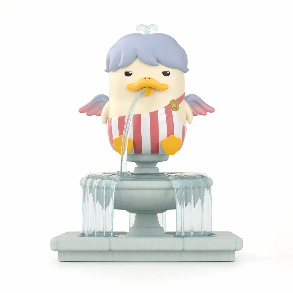 DUCKOO FOUNTAIN Comic Con Limited Figure - Front Factual
