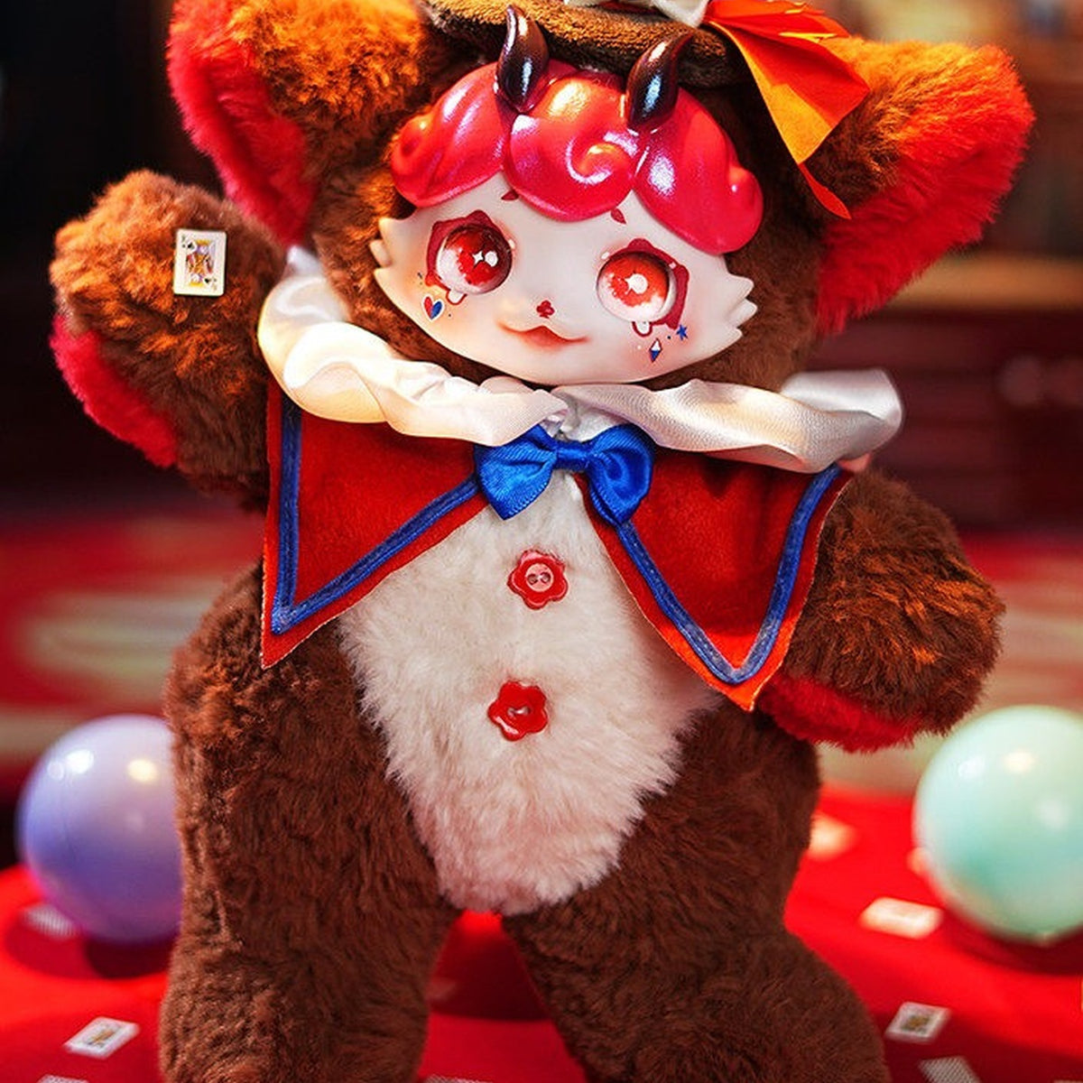 DUMIA Miracle Park Series Action Figure Plush Doll Blind Box - Red-brown design detail; random design not guaranteed