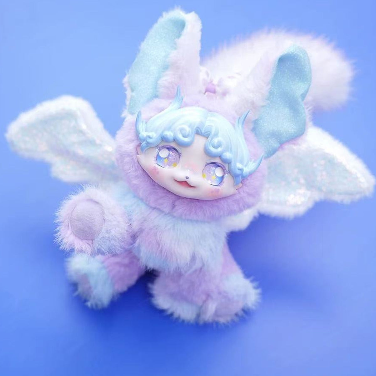 DUMIA The Wizard of Oz Series Vinyl Plush Pendant Blind Box - Purple vinyl plush pendant detail with wing edge cropped; random design not guaranteed