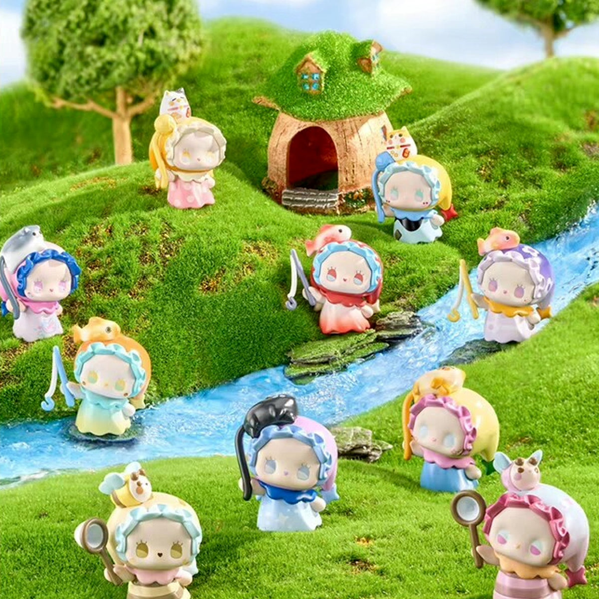 EMMA Lift Me Up Series Figure Blind Box - Series design overview; random design not guaranteed