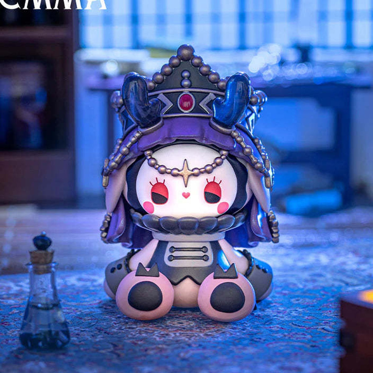 EMMA Secret Forest Frostveil Villa Series Figures, Blind Box - Blue crown complete figure example; random design not guaranteed